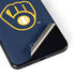 MLB Milwaukee Brewers - Solid Distressed Galaxy S22 Skin