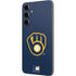 MLB Milwaukee Brewers - Solid Distressed Galaxy S23 FE Skin