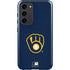 MLB Milwaukee Brewers - Solid Distressed Galaxy S23 Plus Pro Case