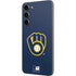 MLB Milwaukee Brewers - Solid Distressed Galaxy S23 Plus Skin