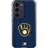 MLB Milwaukee Brewers - Solid Distressed Galaxy S23 Pro Case