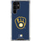 MLB Milwaukee Brewers - Solid Distressed Galaxy S24 Ultra Clear Case
