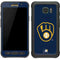 MLB Milwaukee Brewers - Solid Distressed Galaxy S7 Active Skin