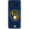 MLB Milwaukee Brewers - Solid Distressed Galaxy S8 Plus Skin