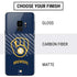 MLB Milwaukee Brewers - Solid Distressed Galaxy S9 Skin