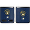 MLB Milwaukee Brewers - Solid Distressed Galaxy Z Flip Skin