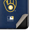 MLB Milwaukee Brewers - Solid Distressed Galaxy Z Flip Skin