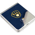 MLB Milwaukee Brewers - Solid Distressed Galaxy Z Flip3 5G Skin