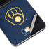 MLB Milwaukee Brewers - Solid Distressed Galaxy Z Flip5 5G Skin