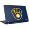 MLB Milwaukee Brewers - Solid Distressed Dell Inspiron Skin
