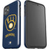 MLB Milwaukee Brewers - Solid Distressed iPhone 11 Impact Case
