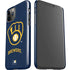 MLB Milwaukee Brewers - Solid Distressed iPhone 11 Pro Lite Case