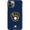 MLB Milwaukee Brewers - Solid Distressed iPhone 11 Pro Lite Case
