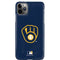 MLB Milwaukee Brewers - Solid Distressed iPhone 11 Pro Max Lite Case
