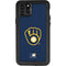 MLB Milwaukee Brewers - Solid Distressed iPhone 11 Pro Max Waterproof Case