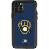 MLB Milwaukee Brewers - Solid Distressed iPhone 11 Pro Max Waterproof Case