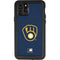 MLB Milwaukee Brewers - Solid Distressed iPhone 11 Pro Waterproof Case