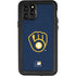 MLB Milwaukee Brewers - Solid Distressed iPhone 11 Pro Waterproof Case