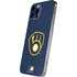 MLB Milwaukee Brewers - Solid Distressed iPhone 12 Pro Skin