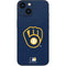 MLB Milwaukee Brewers - Solid Distressed iPhone 13 Mini Skin