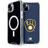 MLB Milwaukee Brewers - Solid Distressed iPhone 15 Plus MagSafe Case