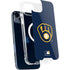 MLB Milwaukee Brewers - Solid Distressed iPhone 14 Plus MagSafe Case