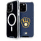 MLB Milwaukee Brewers - Solid Distressed iPhone 14 Pro Max MagSafe Case