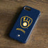 MLB Milwaukee Brewers - Solid Distressed iPhone 7 Pro Case