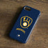 MLB Milwaukee Brewers - Solid Distressed iPhone 8 Pro Case