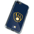 MLB Milwaukee Brewers - Solid Distressed iPhone SE (2nd & 3rd Gen) Clear Case