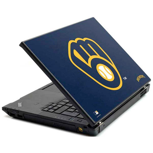 MLB Milwaukee Brewers - Solid Distressed Lenovo T420 Skin