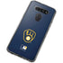 MLB Milwaukee Brewers - Solid Distressed LG K51/Q51 Clear Case