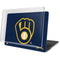 MLB Milwaukee Brewers - Solid Distressed MacBook Pro 13in (2020) Case plus Skin