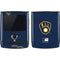 MLB Milwaukee Brewers - Solid Distressed Motorola RAZR Skin