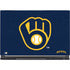 MLB Milwaukee Brewers - Solid Distressed MSI GS65 Stealth Laptop Skin
