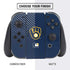 MLB Milwaukee Brewers - Solid Distressed Nintendo Switch Bundle Skin