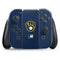 MLB Milwaukee Brewers - Solid Distressed Nintendo Switch (2017-2021) Joy-Con Controller Skin