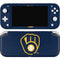 MLB Milwaukee Brewers - Solid Distressed Nintendo Switch Lite Skin