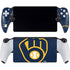 MLB Milwaukee Brewers - Solid Distressed PlayStation Portal Remote Player Skin