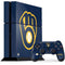 MLB Milwaukee Brewers - Solid Distressed PS4 Console and Controller Bundle Skin