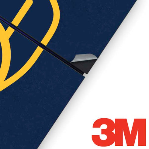 MLB Milwaukee Brewers - Solid Distressed PS4 Console and Controller Bundle Skin