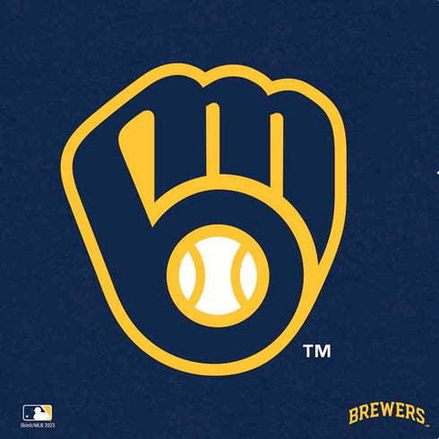 MLB Milwaukee Brewers - Solid Distressed PS4 Console and Controller Bundle Skin