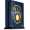 MLB Milwaukee Brewers - Solid Distressed PS4 Console Skin