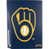 MLB Milwaukee Brewers - Solid Distressed PS5 Console Skin
