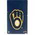 MLB Milwaukee Brewers - Solid Distressed PS5 Slim Digital Edition Bundle Skin