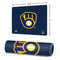 MLB Milwaukee Brewers - Solid Distressed Gaming Mouse Pad