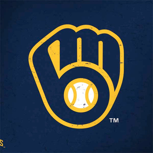 MLB Milwaukee Brewers - Solid Distressed Surface Book 2 13.5in Skin