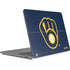 MLB Milwaukee Brewers - Solid Distressed Surface Laptop Studio Skin