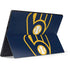 MLB Milwaukee Brewers - Solid Distressed Surface Pro 7 Skin