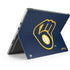 MLB Milwaukee Brewers - Solid Distressed Surface Pro 8 Skin